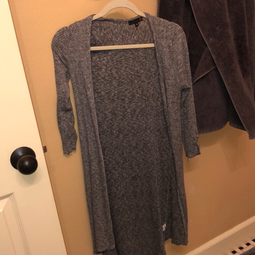 Gray Cardigan
